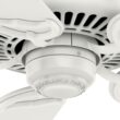 Casablanca Panama 54-in Fresh White with Fresh White/Rustic Oak Veneer Blades Ceiling Fan Light Kit Compatible and Wall Control Included 5 -Blade