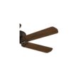 Casablanca Panama 54-in Brushed Cocoa with Distressed Walnut/Burnt Walnut Blades Ceiling Fan Light Kit Compatible and Remote Control Included 5 -Blade