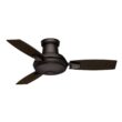Casablanca Verse 44-in Maiden Bronze with Espresso/Maiden Bronze Plastic Blades LED Covered Outdoor Ceiling Fan With Light and Remote Control Included 3 -Blade