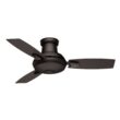 Casablanca Verse 44-in Maiden Bronze with Espresso/Maiden Bronze Plastic Blades LED Covered Outdoor Ceiling Fan With Light and Remote Control Included 3 -Blade