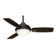 Casablanca Verse 44-in Maiden Bronze with Espresso/Maiden Bronze Plastic Blades LED Covered Outdoor Ceiling Fan With Light and Remote Control Included 3 -Blade