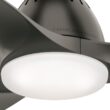 Casablanca Wisp 44-in Noble Bronze with Noble Bronze Blades LED Ceiling Fan With Light and Remote Control Included 3 -Blade