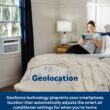 GE GE 10000 BTU Smart Electronic Window Air Conditioner for Medium Rooms up to 450 sq ft