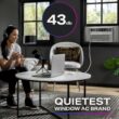 GE Smart Electronic Inverter Medium Room Window Air Conditioner , Remote Included ( 115-Volt , 10000-BTU )