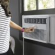 GE Smart Electronic Inverter Medium Room Window Air Conditioner , Remote Included ( 115-Volt , 8000-BTU )