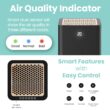 IMUNSEN Mtower 3 -Speed Black True HEPA Air Purifier (Covers: 1240-sq ft )