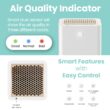IMUNSEN Mtower 3 -Speed White True HEPA Air Purifier (Covers: 1240-sq ft )