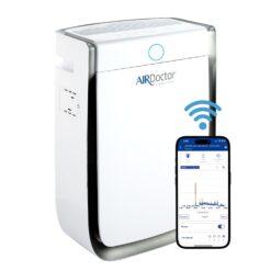 AirDoctor 3500 4 -Speed Smart Compatible White True HEPA Air Purifier (Covers: 1260-sq ft )