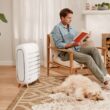HOMEDICS Smart Wi-Fi Series with Air Quality Sensor 5 -Speed Ionic Smart Compatible White HOMEDICS Smart Wi-Fi Series with Air Quality Sensor 5 -Speed Ionic Smart Compatible White True HEPA and UV Air Purifier ENERGY STAR Certified (Covers: 553-sq ft )