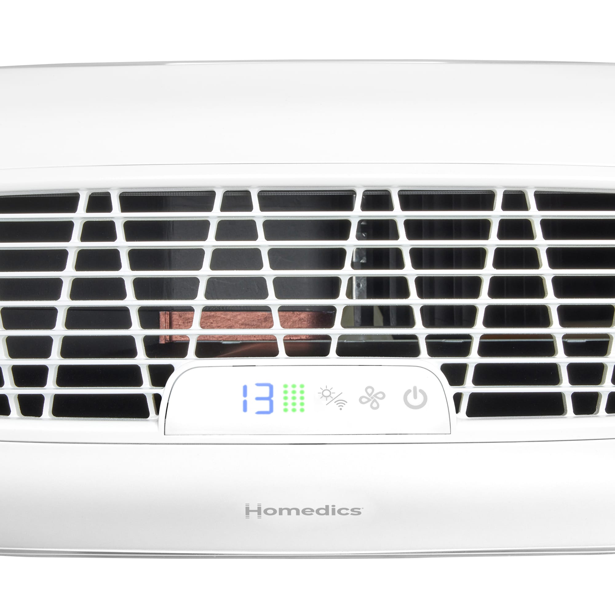 HOMEDICS Smart Wi-Fi Series with Air Quality Sensor 5 -Speed Ionic Smart Compatible White HOMEDICS Smart Wi-Fi Series with Air Quality Sensor 5 -Speed Ionic Smart Compatible White True HEPA and UV Air Purifier ENERGY STAR Certified (Covers: 553-sq ft )