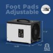 ALORAIR 70 -Pint Large Room Dehumidifier For Basements , Bathrooms , Crawlspaces , ENERGY STAR Certified White