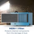 ALORAIR 113 -Pint Large Room Dehumidifier For Basements , Bathrooms , Crawlspaces , ENERGY STAR Certified Blue