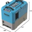ALORAIR 180 -Pint Large Room Dehumidifier For Basements , Bathrooms , Crawlspaces with Built-In Pump Blue