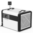 KESNOS AKE 158 -Pint Large Room Dehumidifier For Basements , Bathrooms , with Built-In Pump White