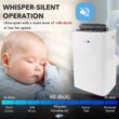 Whynter ARC-1050XPH 13500 BTU (ASHRAE) 10000 BTU (SACC) MultiCool Smart Wi-Fi enabled Portable Air Conditioner with Built-in Dehumidifier and Heating Function