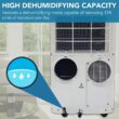Whynter ARC-147WF 14000 BTU (10000 BTU SACC) Dual Hose Portable Air Conditioner with Hepa Filter