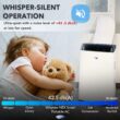 Whynter ARC-1030WN 12000 BTU (10000 BTU SACC) NEX Inverter Dual Hose Cooling Portable Air Conditioner