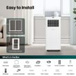Hisense 5000 BTU DOE 115-Volt Vented Small Room Portable Air Conditioner Remote Included