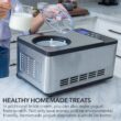 Whynter ICM-220SSY 2 Quart Capacity Automatic Compressor Ice Cream Maker and Yogurt Incubator with Stainless Steel Bowl