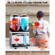 VEVOR 2 x 15 L 1000 W 110 V Slush drink machine ( Food-grade 304 SUS )