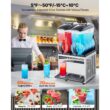 VEVOR 2 x 15 L 1000 W 110 V Slush drink machine ( Food-grade 304 SUS )