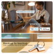 Lockly Vision Video Doorbell Smart Locks Brushed Gold Smart Wi-Fi and Bluetooth Touchscreen Keypad Electronic Deadbolt Lock