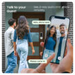 Lockly Vision Video Doorbell Smart Locks Satin Nickel Smart Wi-Fi and Bluetooth Touchscreen Keypad Electronic Deadbolt Lock