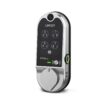 Lockly Vision Video Doorbell Smart Locks Satin Nickel Smart Wi-Fi and Bluetooth Touchscreen Keypad Electronic Deadbolt Lock
