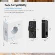 Lockly Secure Plus Deadbolt Bluetooth Smart Locks Matte Black Smart Wi-Fi and Bluetooth Touchscreen Keypad Electronic Deadbolt Lock
