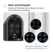 Lockly Vision Elite Video Doorbell Smart Locks Matte Black Smart Wi-Fi and Bluetooth Touchscreen Keypad Electronic Deadbolt Lock