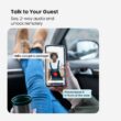 Lockly Vision Elite Video Doorbell Smart Locks Matte Black Smart Wi-Fi and Bluetooth Touchscreen Keypad Electronic Deadbolt Lock