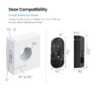 Lockly Vision Elite Video Doorbell Smart Locks Matte Black Smart Wi-Fi and Bluetooth Touchscreen Keypad Electronic Deadbolt Lock
