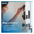 Schlage Encode Century Satin Nickel Smart Wi-Fi and Bluetooth Touchscreen Keypad Electronic Deadbolt Lock
