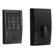 Schlage Encode Plus Century Matte Black Smart Wi-Fi and Bluetooth Touchscreen Keypad Electronic Deadbolt Lock
