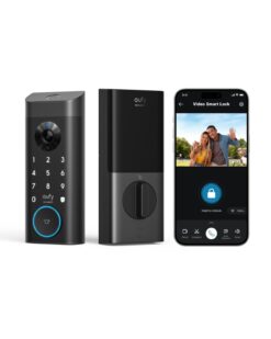 eufy Video Smart Lock E330 3-in-1 Camera/Doorbell/Fingerprint Lock Auto Lock App Control Easy Install