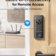 eufy Video Smart Lock E330 3-in-1 Camera/Doorbell/Fingerprint Lock Auto Lock App Control Easy Install