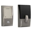 Schlage Encode Customizable Keying Century Satin Nickel Smart Wi-Fi and Bluetooth Touchscreen Keypad Electronic Deadbolt Lock