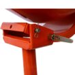 Tatayosi Orange 370-Watt Portable Electric Concrete Mixer Cement Mixing Barrow Machine Mixing Mortar with Wheel