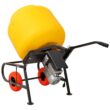 Tatayosi 6 CUFT-170L Portable Electric Poly Drum Concrete Mixer Heavy Duty Power Cement Mixing Machine for Mortar Stucco and Fodder