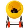 Tatayosi 6 CUFT-170L Portable Electric Poly Drum Concrete Mixer Heavy Duty Power Cement Mixing Machine for Mortar Stucco and Fodder