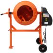 GDFStudio 4 2 Cu Ft Electric Cement Mixer Portable Concrete Mixer Machine for Mortar Stucco and Fodder Mixing