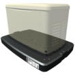 QwikProducts QwikPad for Generators Generac/Honeywell Kohler Cummins Briggs Stratton Base pad