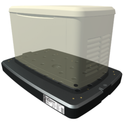 QwikProducts QwikPad for Generators Generac/Honeywell Kohler Cummins Briggs Stratton Base pad