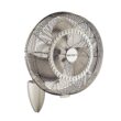 Kichler Pola 18-in Plug in Indoor or Outdoor Silver Wall Mounted Fan