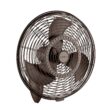 Kichler Pola 24-in Plug in Indoor or Outdoor Bronze Wall Mounted Fan