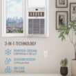 Keystone Medium Room Window Air Conditioner , ( 115-Volt , 8000-BTU )