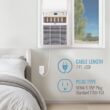 Keystone Medium Room Window Air Conditioner , ( 115-Volt , 8000-BTU )