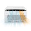Keystone Inverter Medium Room Window Air Conditioner with Heater, Remote Included ( 115-Volt , 8000-BTU )