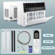 Antarctic Star 12000-BTU 115-Volt Medium Room Window Air Conditioner Remote Included