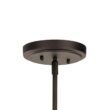 Kichler Winslow 8 -Light Bronze Seeded glass Metal Chandelier